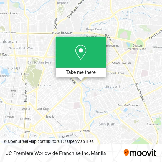 JC Premiere Worldwide Franchise Inc map