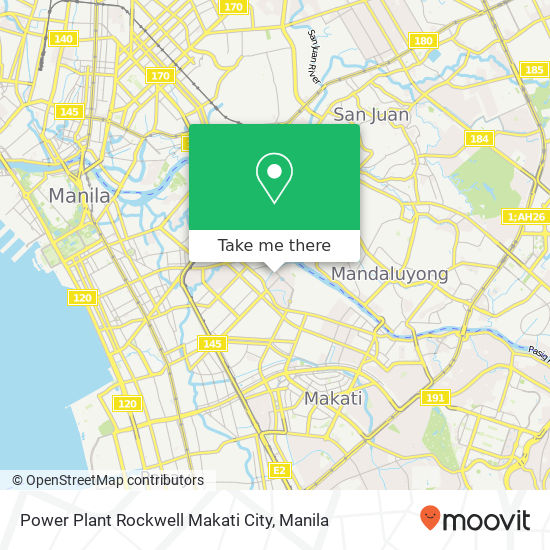 Power Plant Rockwell Makati City map