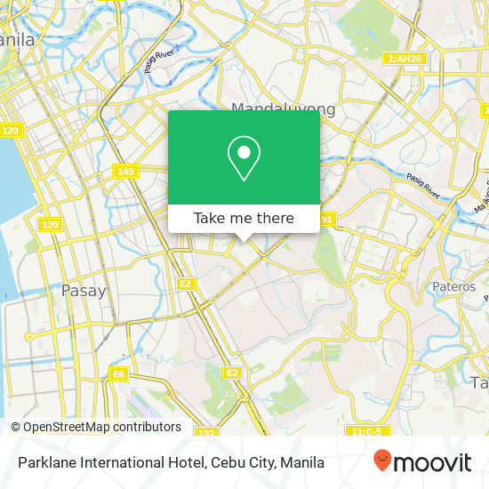 Parklane International Hotel, Cebu City map