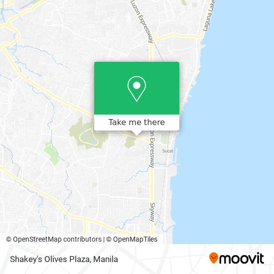 Shakey's Olives Plaza map