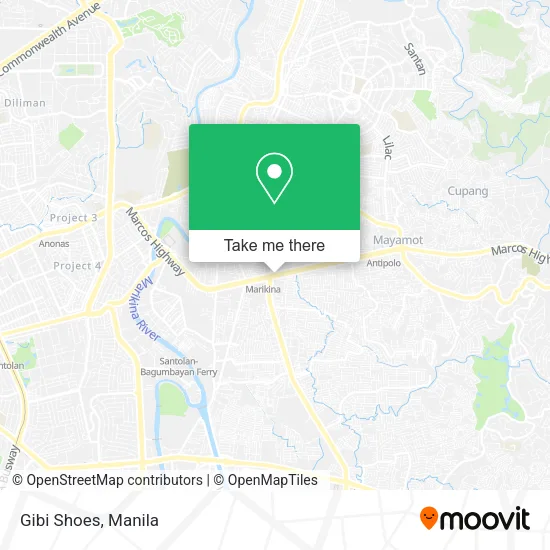 Gibi Shoes map