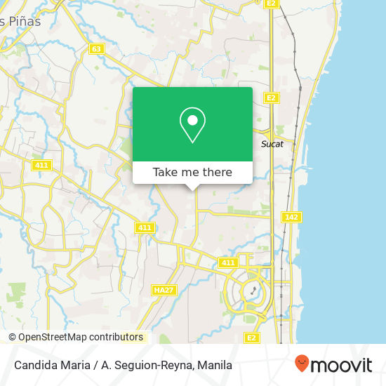Candida Maria / A. Seguion-Reyna map