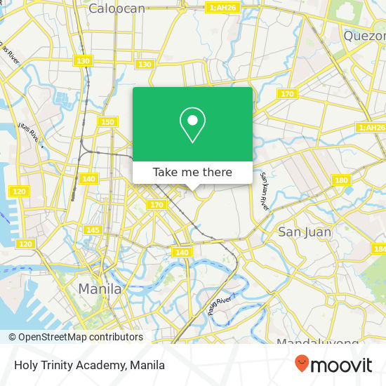 Holy Trinity Academy map
