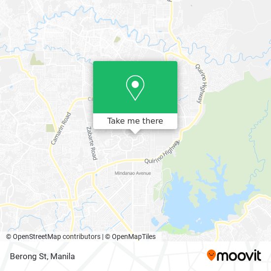 Berong St map