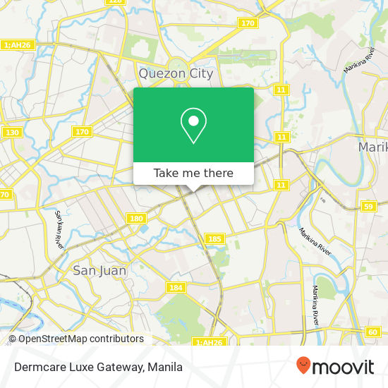 Dermcare Luxe Gateway map