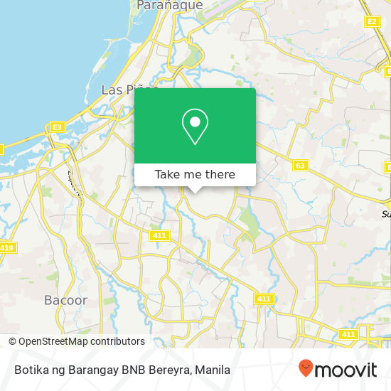 Botika ng Barangay BNB Bereyra map