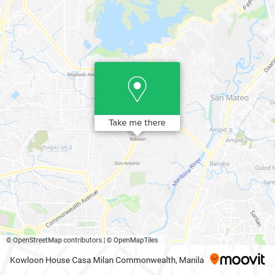 Kowloon House Casa Milan Commonwealth map