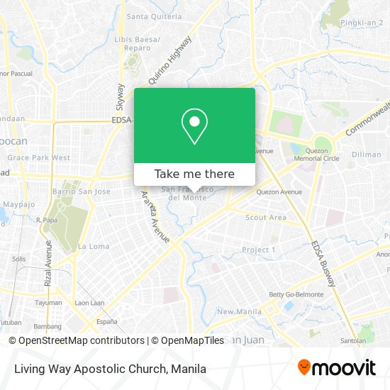 Living Way Apostolic Church map