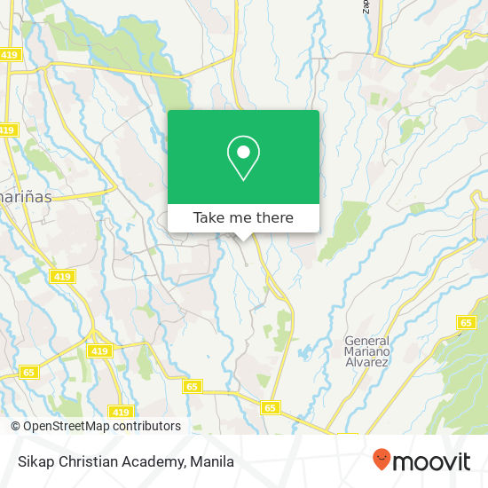 Sikap Christian Academy map