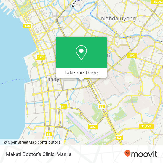 Makati Doctor's Clinic map