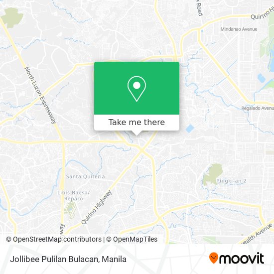 Jollibee Pulilan Bulacan map