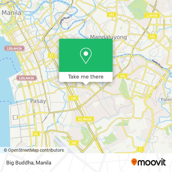 Big Buddha map