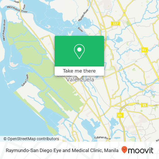 Raymundo-San Diego Eye and Medical Clinic map