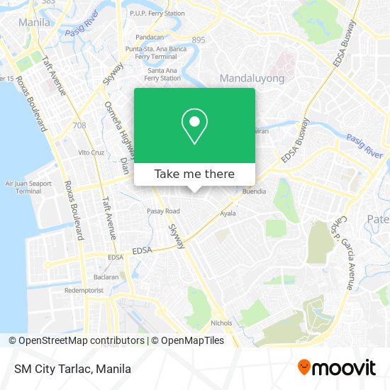 SM City Tarlac map