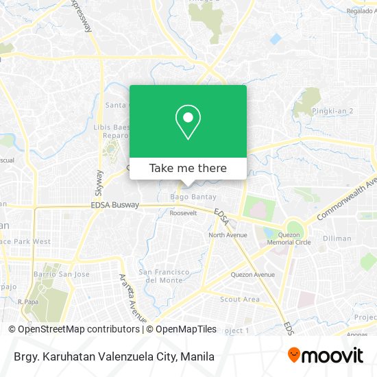 Brgy. Karuhatan Valenzuela City map