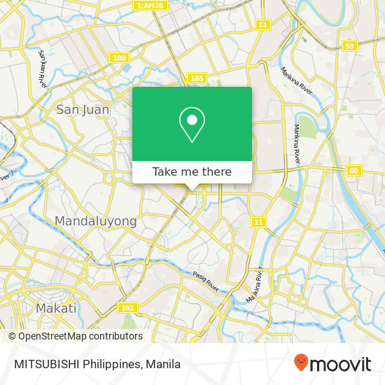 MITSUBISHI Philippines map