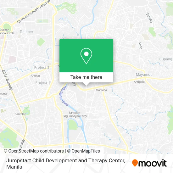 Jumpstart Child Development and Therapy Center map