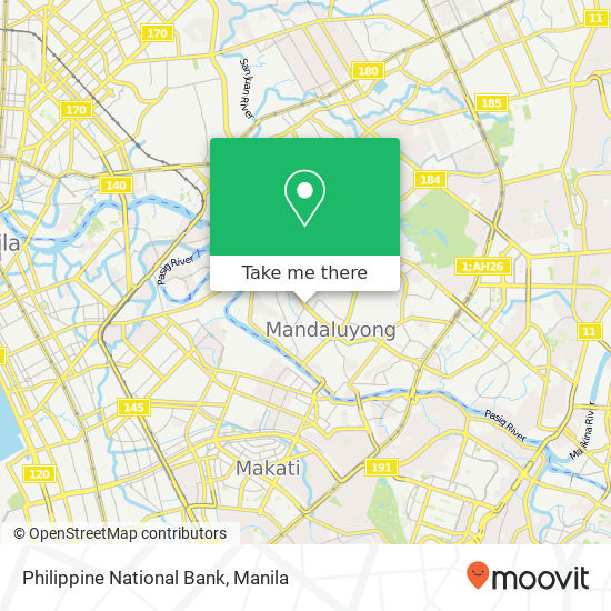 Philippine National Bank map