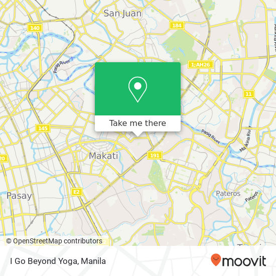 I Go Beyond Yoga map