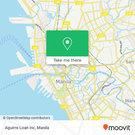 Aguirre Loan Inc map