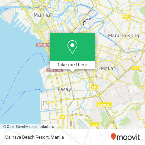 Caliraya Beach Resort map