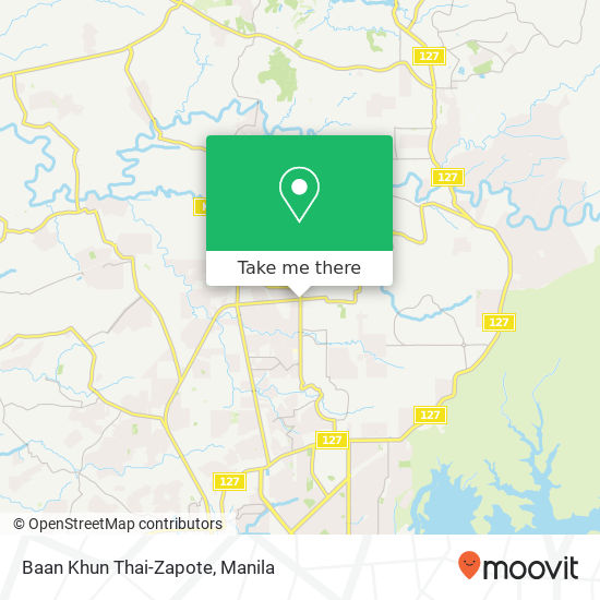 Baan Khun Thai-Zapote map