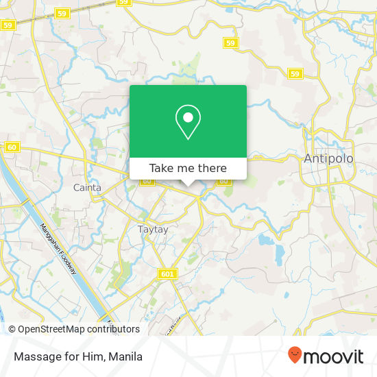 Massage for Him map