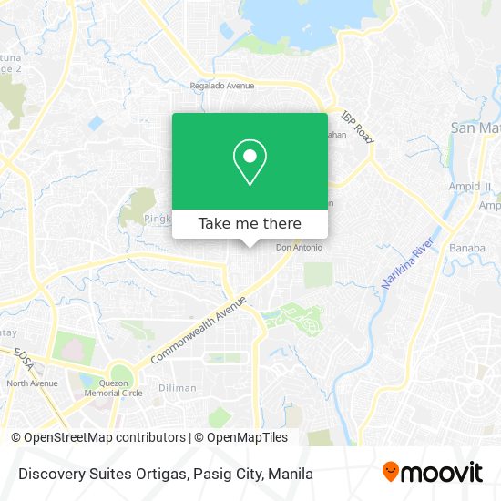 Discovery Suites Ortigas, Pasig City map