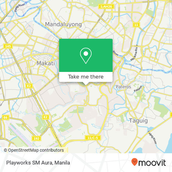 Playworks SM Aura map