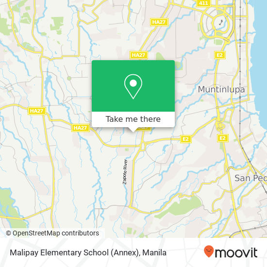 Malipay Elementary School (Annex) map