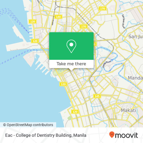 Eac - College of Dentistry Building map