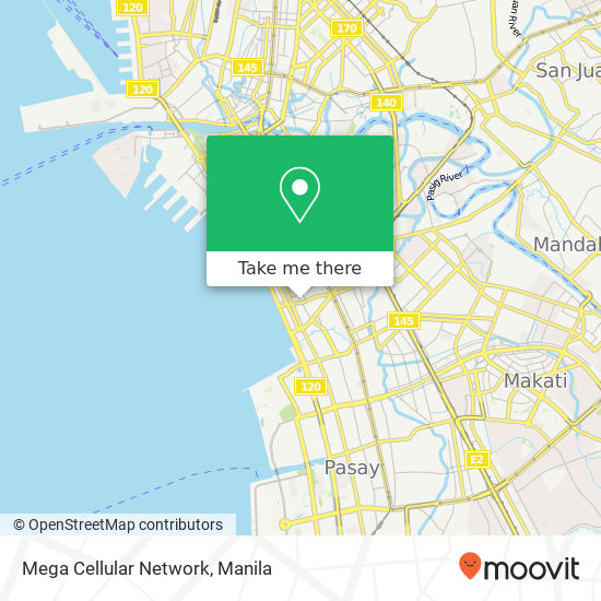 Mega Cellular Network map