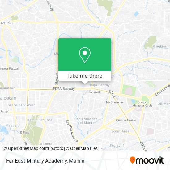 Far East Military Academy map