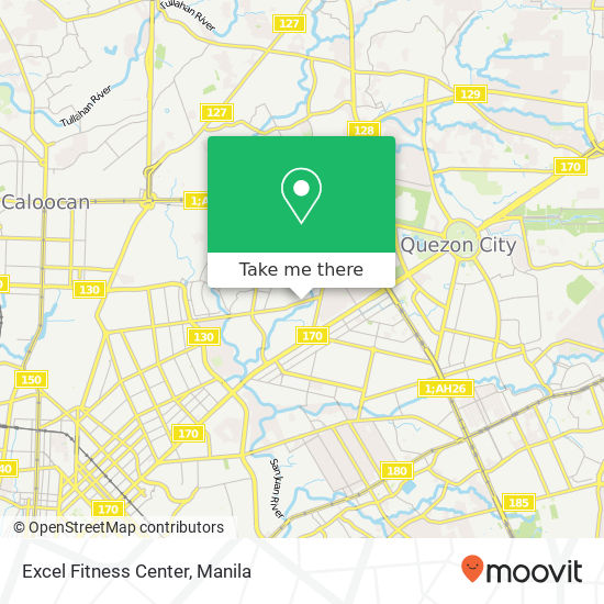 Excel Fitness Center map