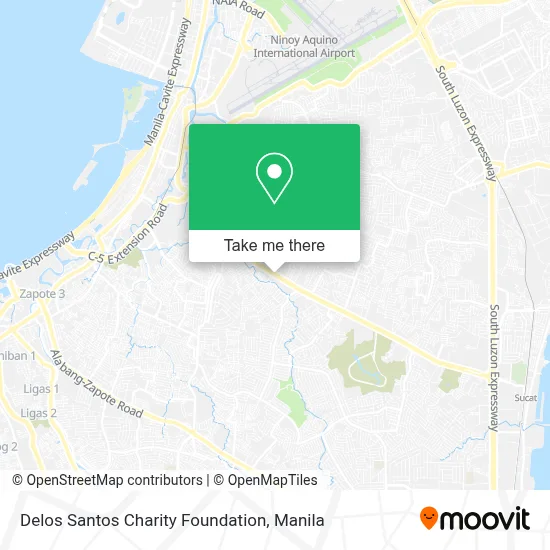 Delos Santos Charity Foundation map