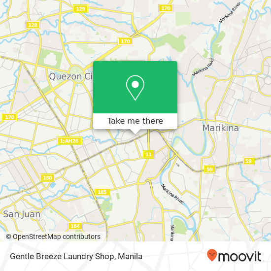 Gentle Breeze Laundry Shop map