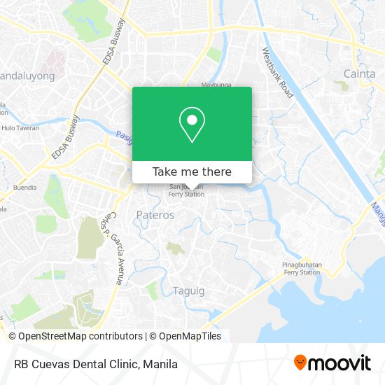 RB Cuevas Dental Clinic map