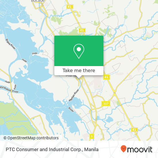 PTC Consumer and Industrial Corp. map