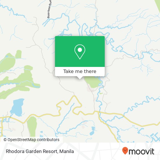 Rhodora Garden Resort map