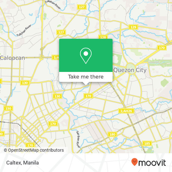 Caltex map