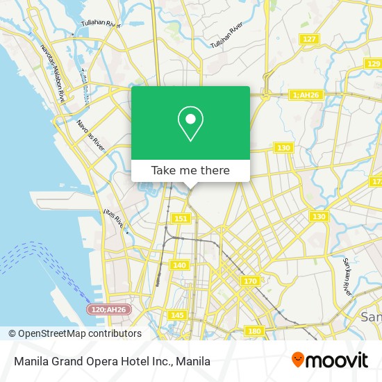 Manila Grand Opera Hotel Inc. map