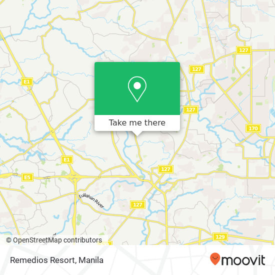 Remedios Resort map