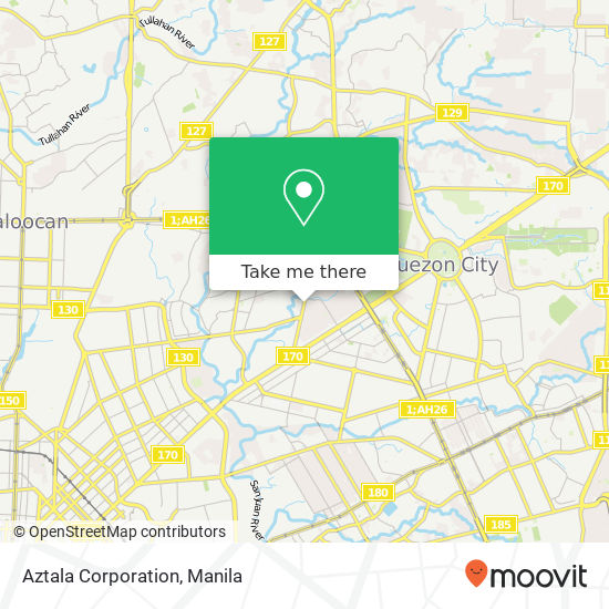 Aztala Corporation map