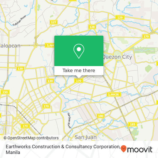 Earthworks Construction & Consultancy Corporation map