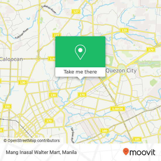 Mang Inasal Walter Mart map