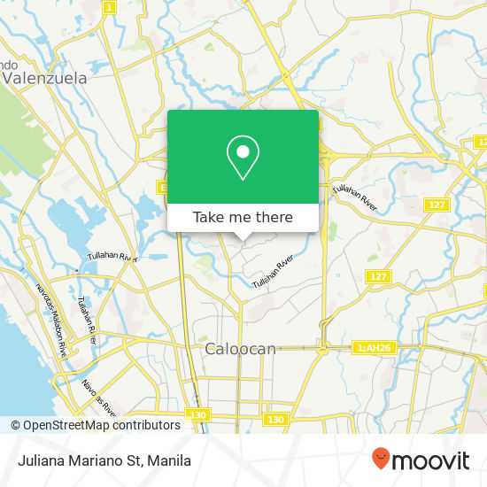 Juliana Mariano St map