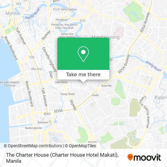 The Charter House (Charter House Hotel Makati) map