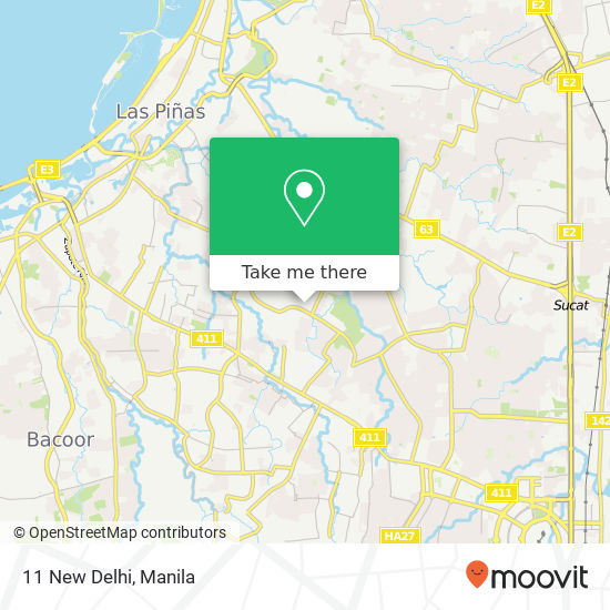 11 New Delhi map