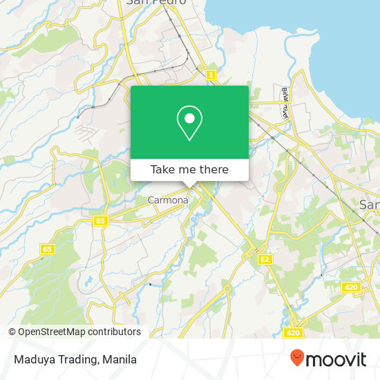 Maduya Trading map