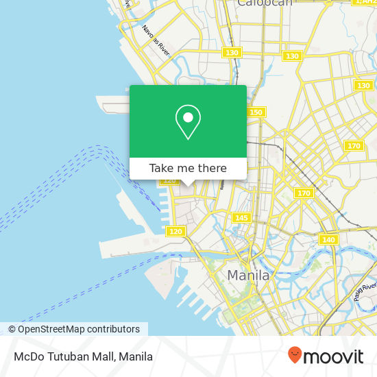 McDo Tutuban Mall map